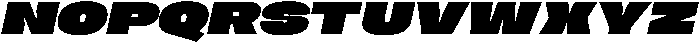 BERIER Fat Oblique otf (800) Font UPPERCASE