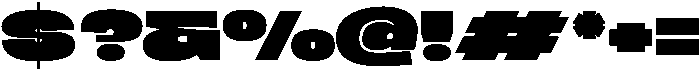 BERIER Fat otf (800) Font OTHER CHARS
