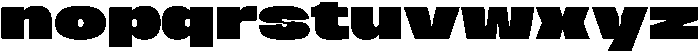 BERIER Fat otf (800) Font LOWERCASE