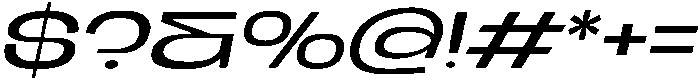 BERIER Light Oblique otf (300) Font OTHER CHARS