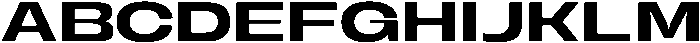 BERIER Medium otf (500) Font UPPERCASE