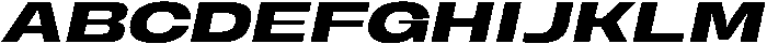 BERIER Semi Bold Oblique otf (600) Font UPPERCASE