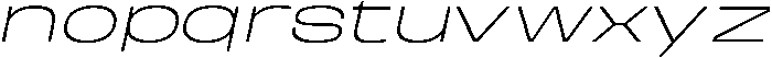 BERIER Thin Oblique otf (100) Font LOWERCASE