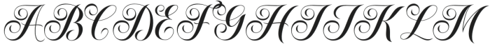 BESTIRASCRIPT-Regular otf (400) Font UPPERCASE