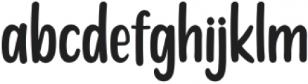 BEWITCHED Regular ttf (400) Font LOWERCASE