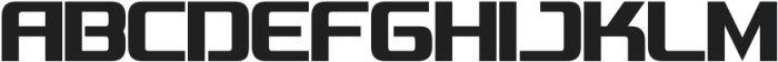 BEXTRA-Regular otf (400) Font UPPERCASE