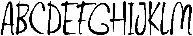 Be Yourself Always otf (400) Font UPPERCASE