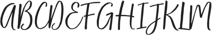 BeBright otf (400) Font UPPERCASE