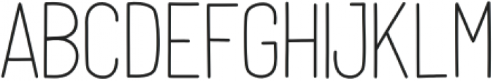 BeYouRegular otf (400) Font UPPERCASE