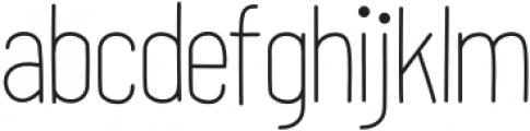 BeYouRegular otf (400) Font LOWERCASE