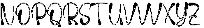 Beach Days Regular otf (400) Font UPPERCASE