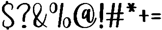 Beach Feeling Regular otf (400) Font OTHER CHARS