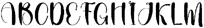 Beach Feeling Regular otf (400) Font UPPERCASE