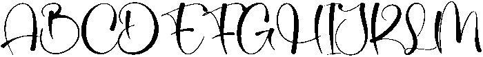Beach Happiness Regular otf (400) Font UPPERCASE