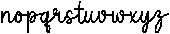 Beach Party Regular otf (400) Font LOWERCASE