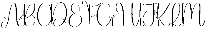 Beach Regular otf (400) Font UPPERCASE