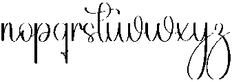 Beach Regular otf (400) Font LOWERCASE