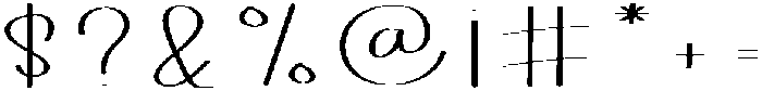 Beach Regular otf (400) Font OTHER CHARS