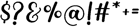 Beach Regular otf (400) Font OTHER CHARS