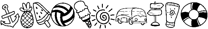 Beach Regular otf (400) Font OTHER CHARS