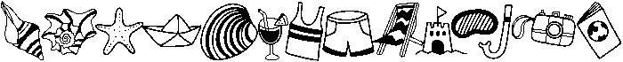 Beach Regular otf (400) Font UPPERCASE