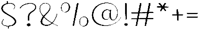 Beach Stylish Regular otf (400) Font OTHER CHARS