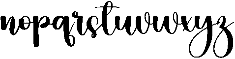 Beach Summer Regular otf (400) Font LOWERCASE