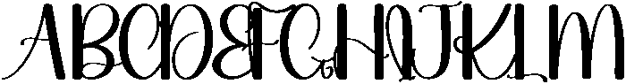 Beach Summer Regular otf (400) Font UPPERCASE