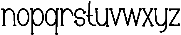 Beach Vibes Regular otf (400) Font LOWERCASE