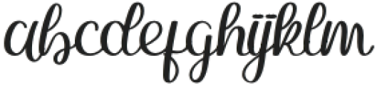 Beagles otf (400) Font LOWERCASE