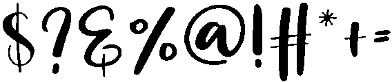 Bear Regular otf (400) Font OTHER CHARS