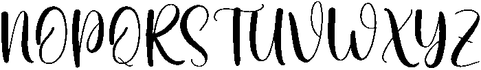 Bear Regular otf (400) Font UPPERCASE