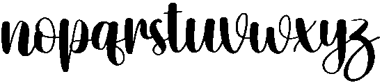 Bear Regular otf (400) Font LOWERCASE
