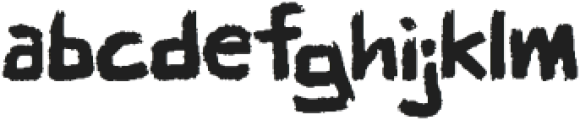 Bear Skin Rug Regular otf (400) Font LOWERCASE