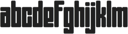 Beardman Regular otf (400) Font LOWERCASE