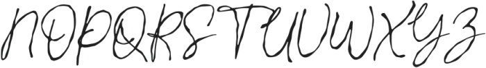 Bearish Regular otf (400) Font UPPERCASE