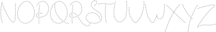 Bearley-Dot otf (400) Font UPPERCASE