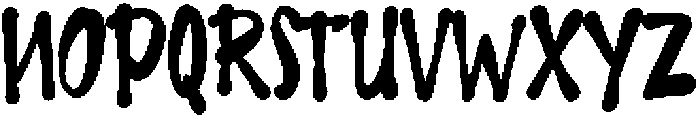 Beasstro otf (400) Font LOWERCASE