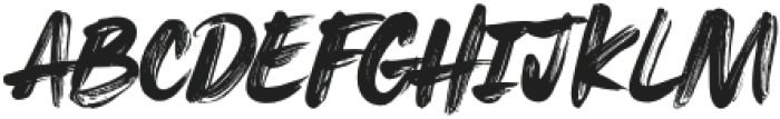 Beast Mode Brush Alt Regular otf (400) Font LOWERCASE