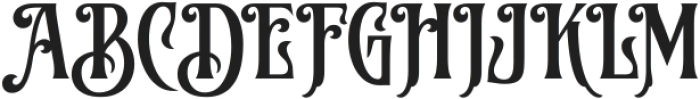 Beatford otf (400) Font UPPERCASE