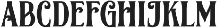 Beatford otf (400) Font LOWERCASE