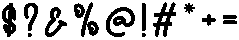 Beatitude Someone Regular otf (400) Font OTHER CHARS