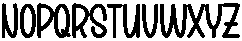 Beatitude Someone Regular otf (400) Font LOWERCASE