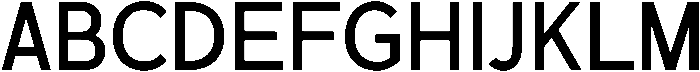 Beatrice Regular otf (400) Font UPPERCASE