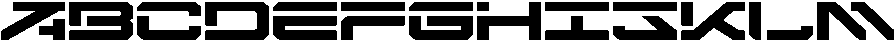 Beatrix Regular otf (400) Font UPPERCASE