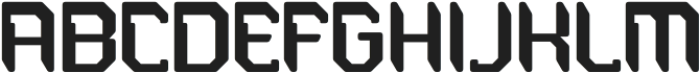 Beatstrike Regular otf (400) Font UPPERCASE