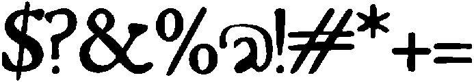 Beattle Regular otf (400) Font OTHER CHARS