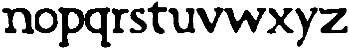Beattle Regular otf (400) Font LOWERCASE