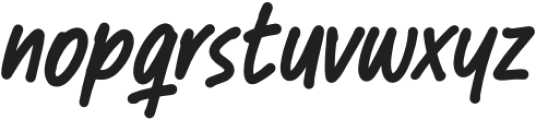 Beatybrith otf (400) Font LOWERCASE