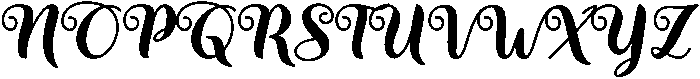 Beaumont otf (400) Font UPPERCASE